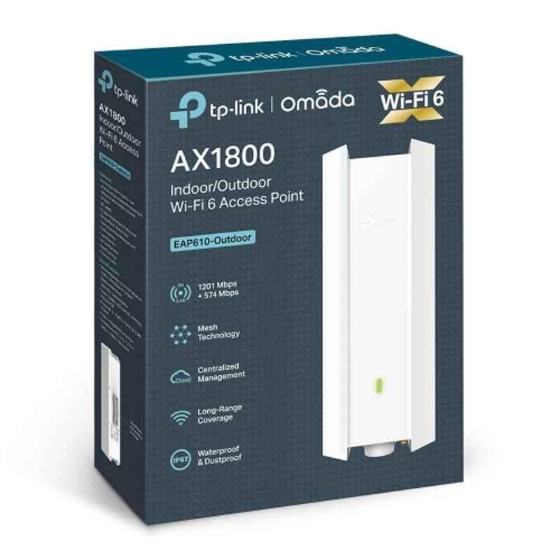 TP-Link EAP610-Outdoor AX1800 WiFi 6 Access Point TP-Link EAP610-Outdoor AX1800 WiFi 6 Access Point