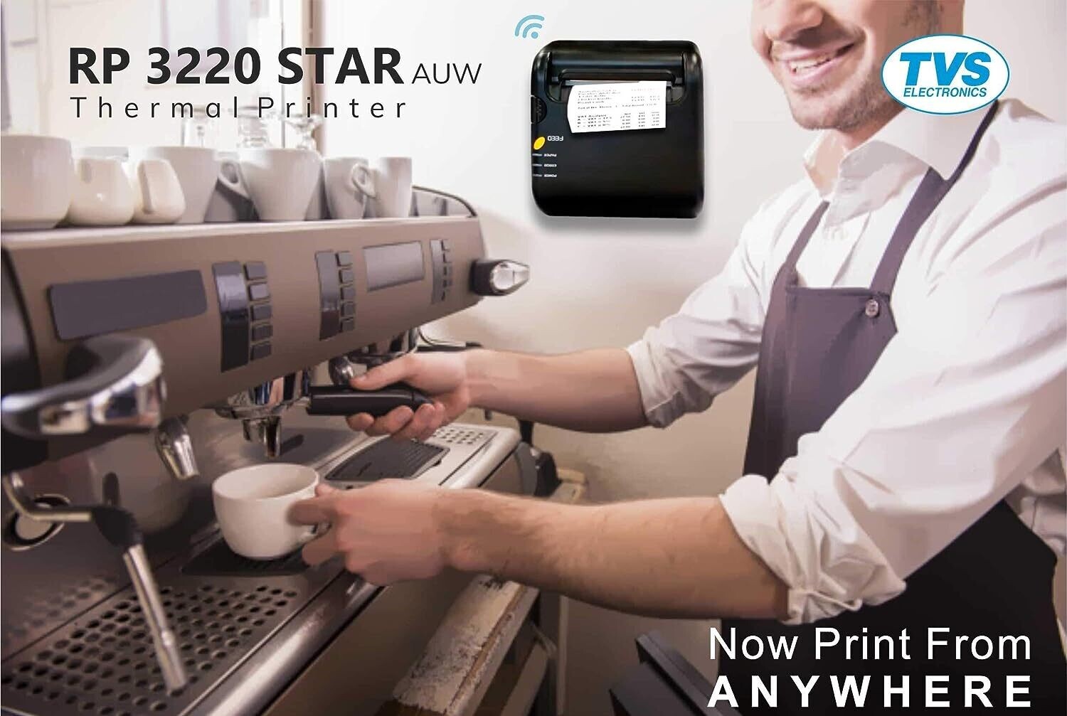 TVS RP 3220 Star Thermal Printer TVS RP 3220 Star Thermal Printer