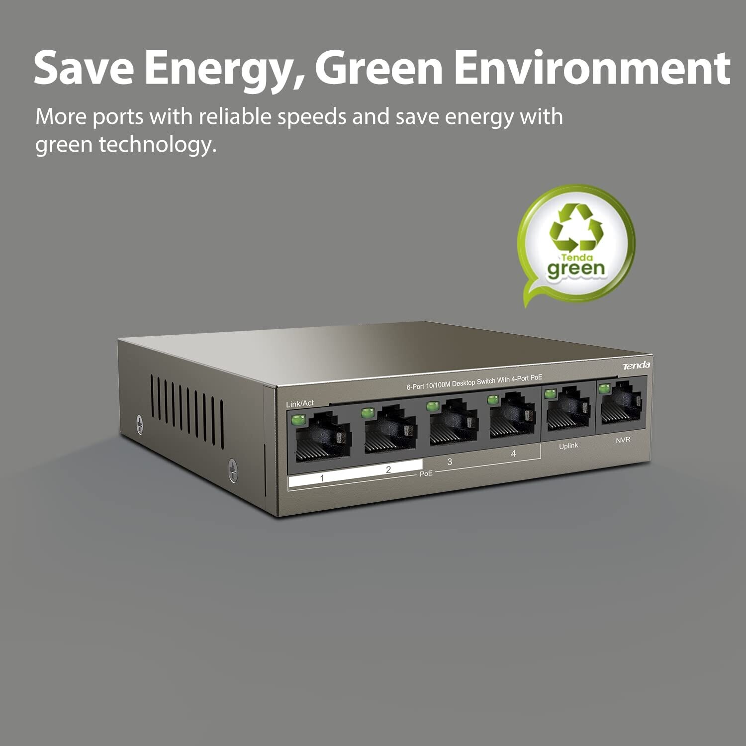 Tenda 6-Port S106pc Desktop Switch