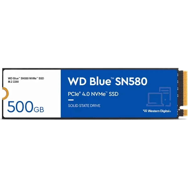 WD Blue 500GB SN580 NVMe Internal SSD