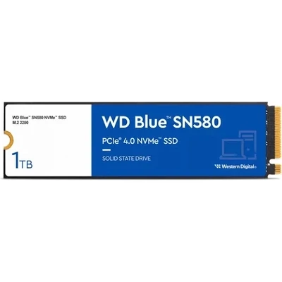 WD Blue 1TB SN580 NVMe Internal SSD