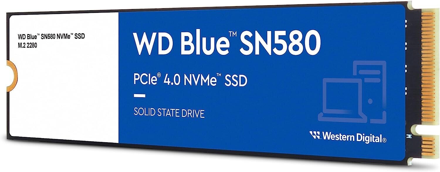 WD Blue 2TB SN580 NVMe Internal SSD