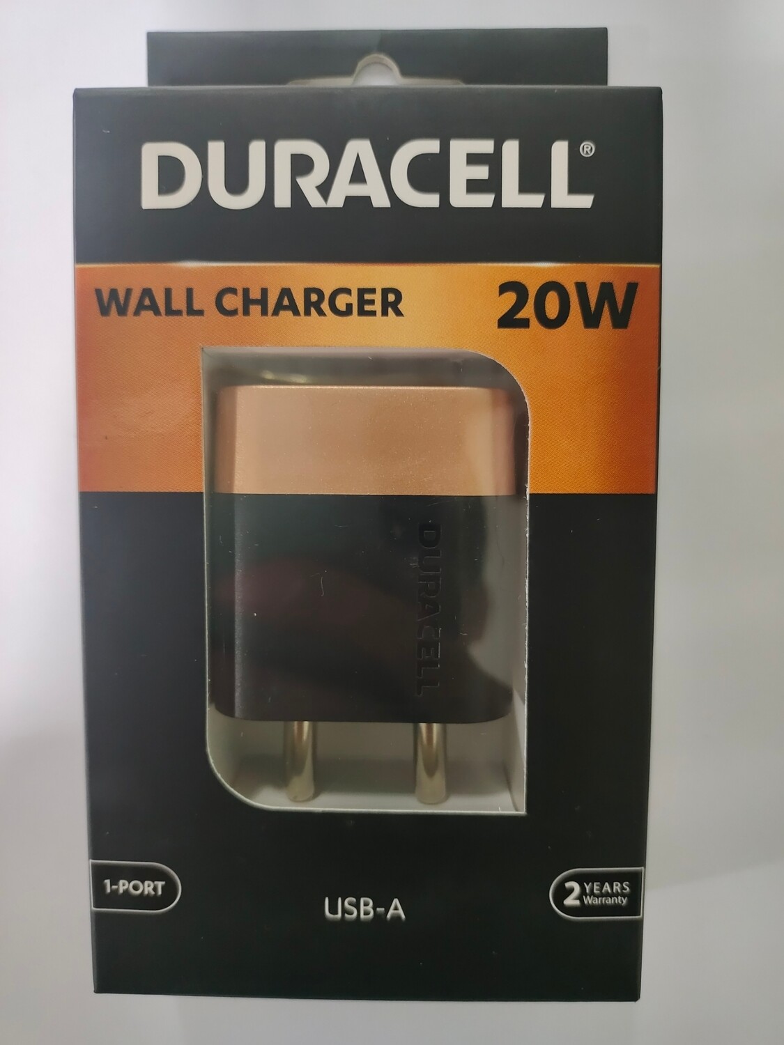 Duracell 20W Fast Wall Charger Adapter
