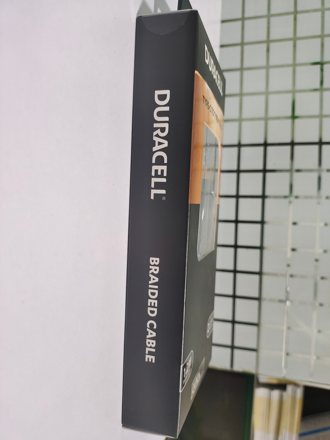 Duracell 1.2mtr 5A Type-C to Type-C Charging Cable Duracell 1.2mtr 5A Type-C to Type-C Charging Cable