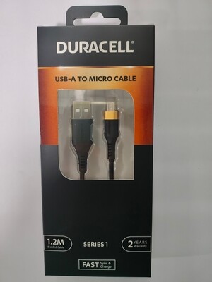 Duracell USB To Micro Sync & Charging Cable SL1 DU022