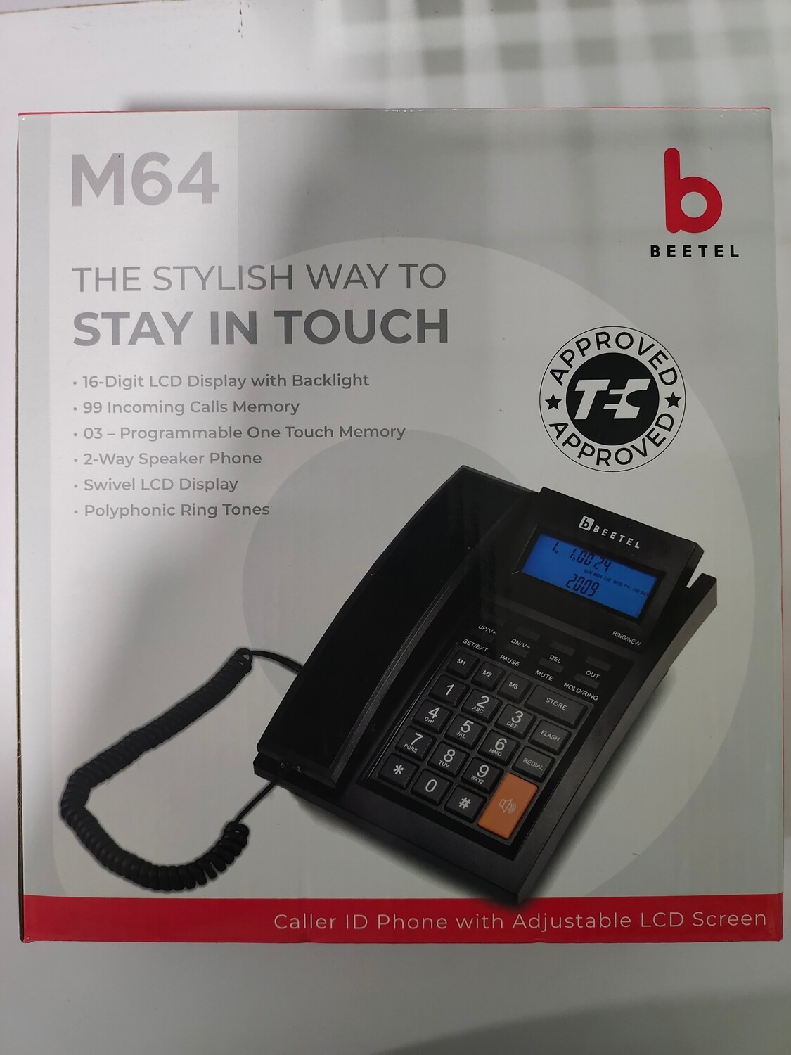 Beetel M64 Corded Landline Phone Beetel M64 Corded Landline Phone