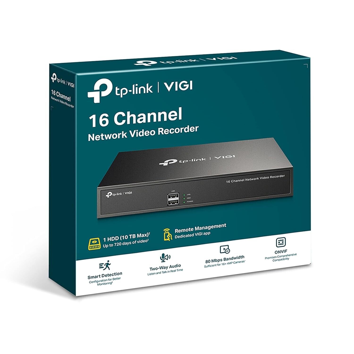 TP-Link VIGI NVR1016H 16-Channel Network Video Recorder TP-Link VIGI NVR1016H 16-Channel Network Video Recorder