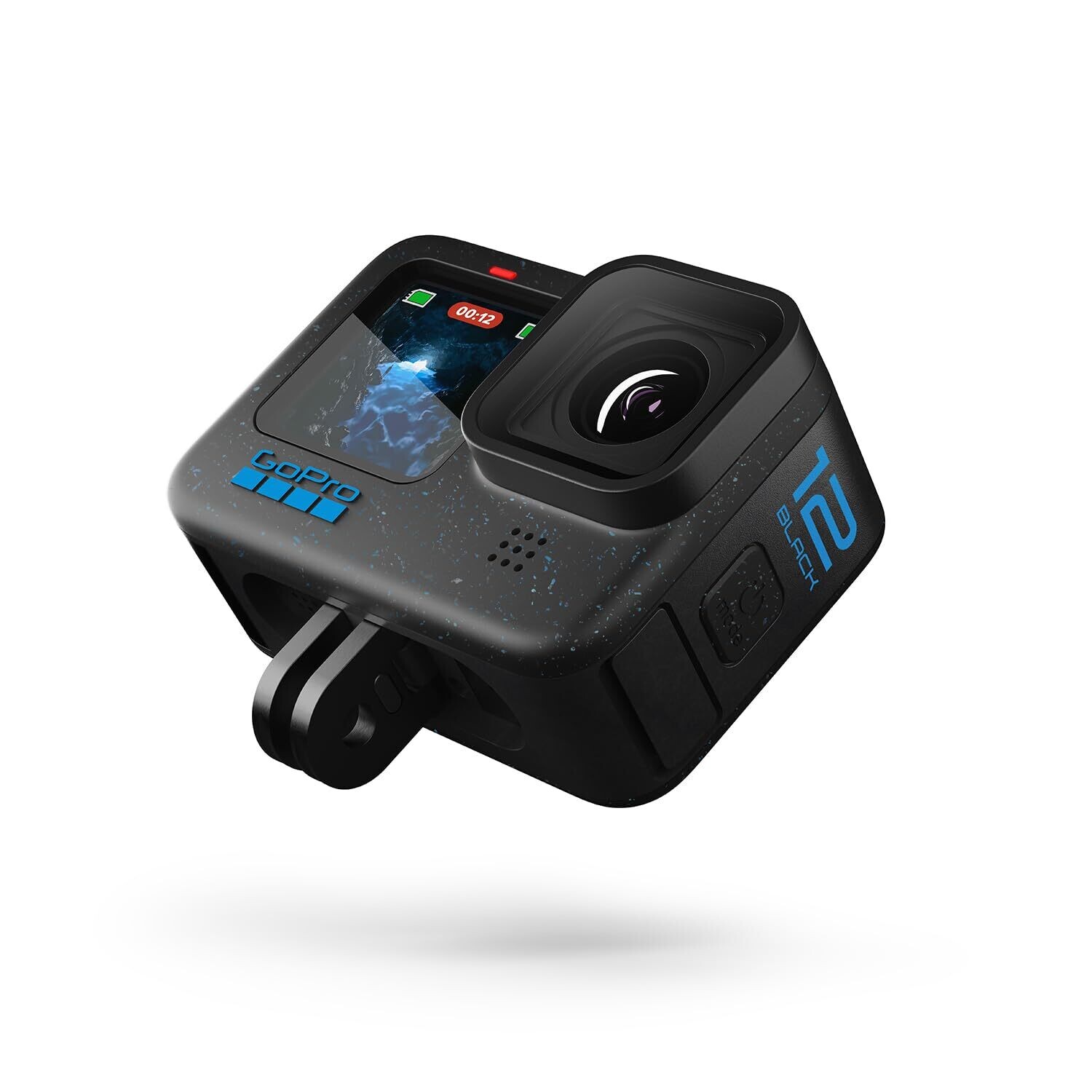 GoPro Hero 12 Waterproof Action Camera, Black GoPro Hero 12 Waterproof Action Camera, Black