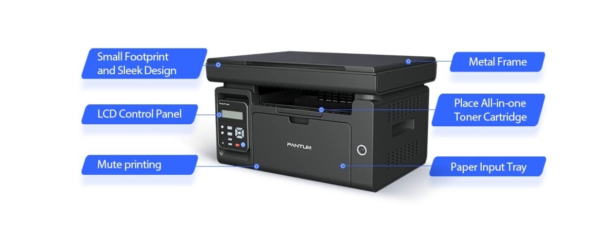 Pantum M6518 Multifunction 22ppm Laser Printer