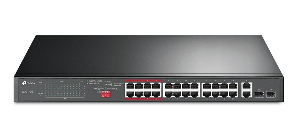 TP-Link TL-SL1226P 24-Port Gigabit Switch