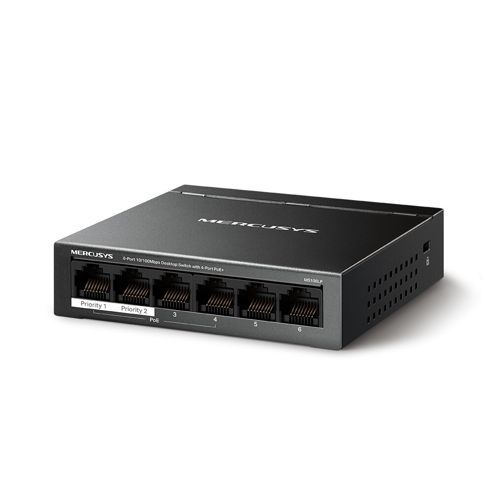 Mercusys MS106LP 6-Port Desktop Network Switch