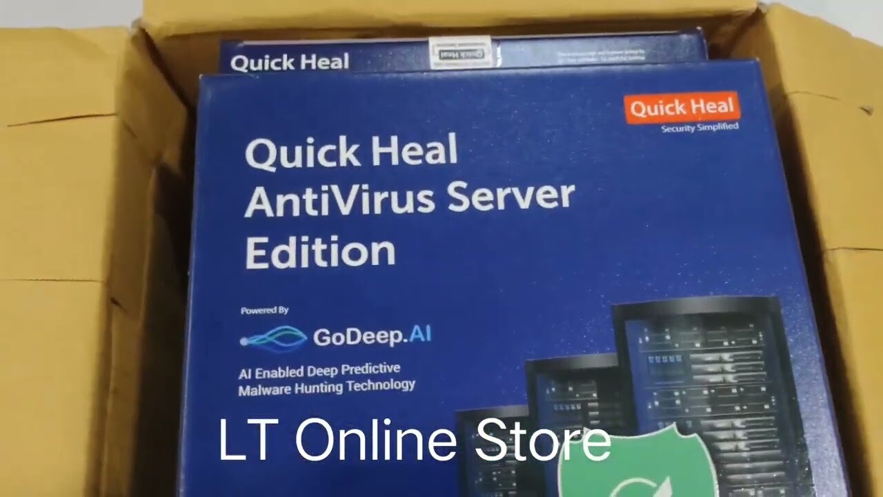 New, 1 Server, 3 Year, Quick Heal Server Edition