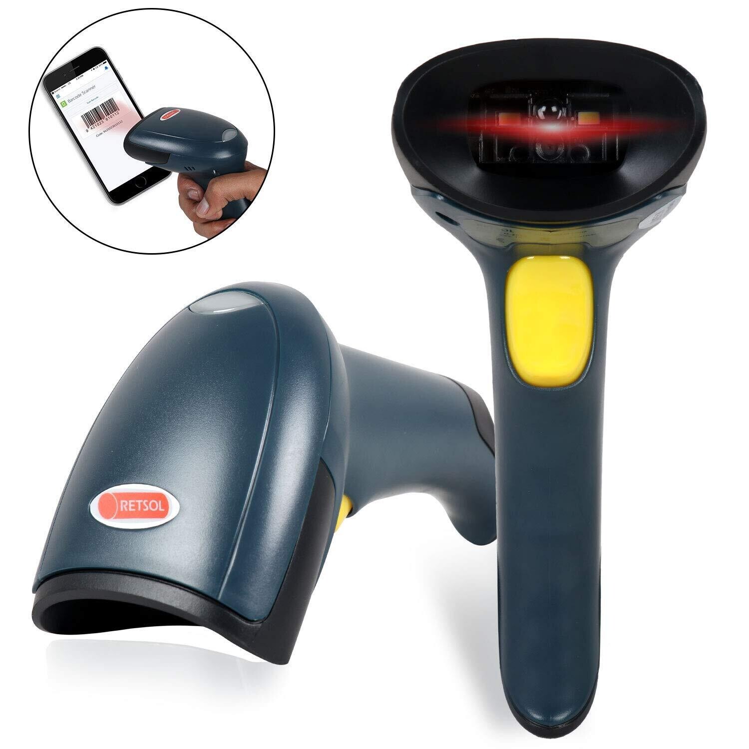 Retsol D2060 Handheld Wired Laser USB 2D Scanner Retsol D2060 Handheld Wired Laser USB 2D Scanner