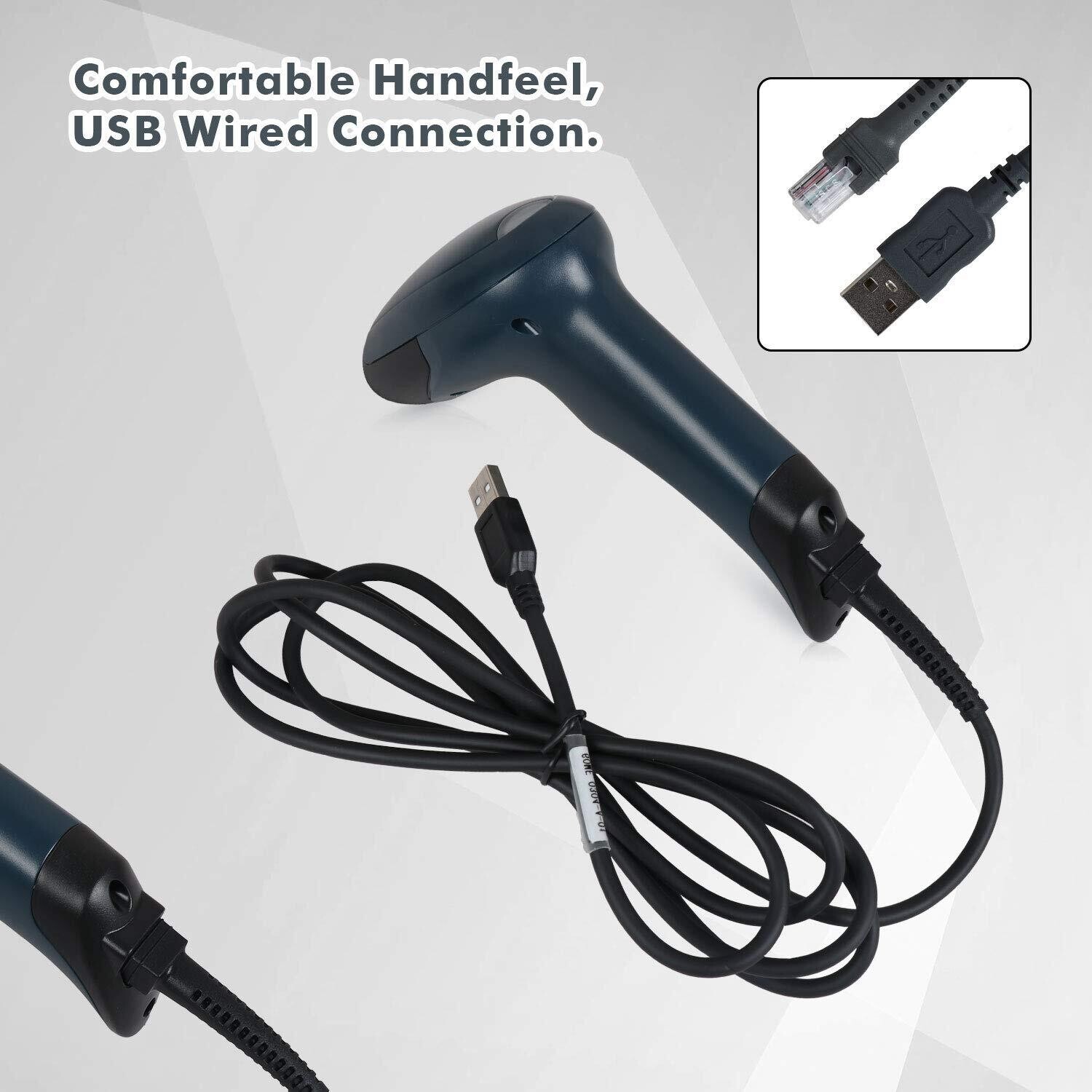 Retsol D2060 Handheld Wired Laser USB 2D Scanner Retsol D2060 Handheld Wired Laser USB 2D Scanner