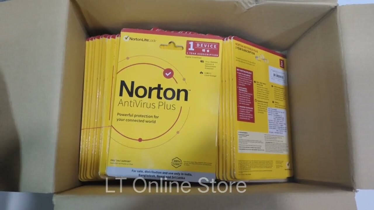 10 User, 1 Year, Norton Antivirus Plus