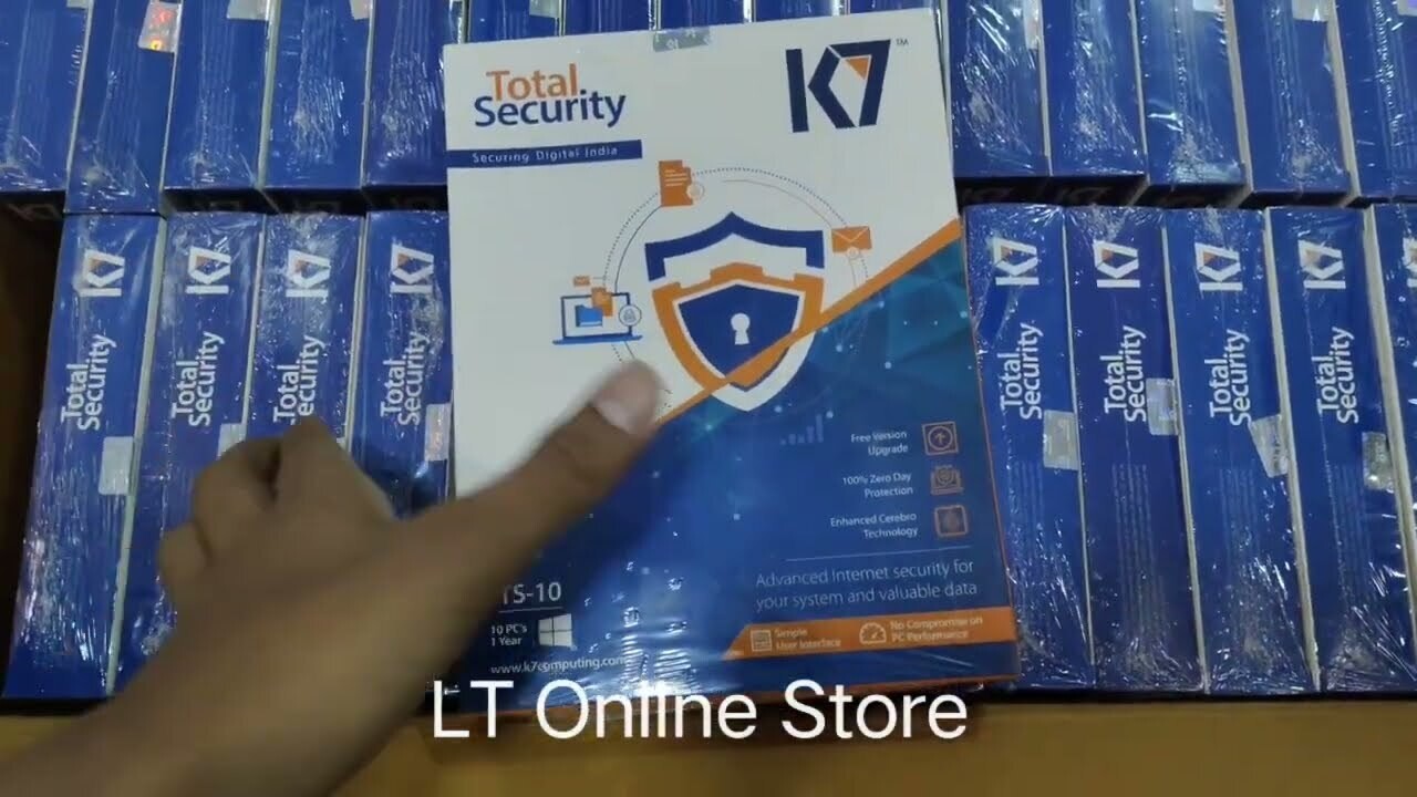 New, 10 User, 1 Year, K7 Total Security