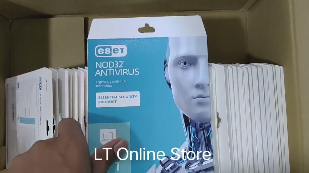 New, 2 User, 1 Year, Eset Nod32 Antivirus , Family Pack