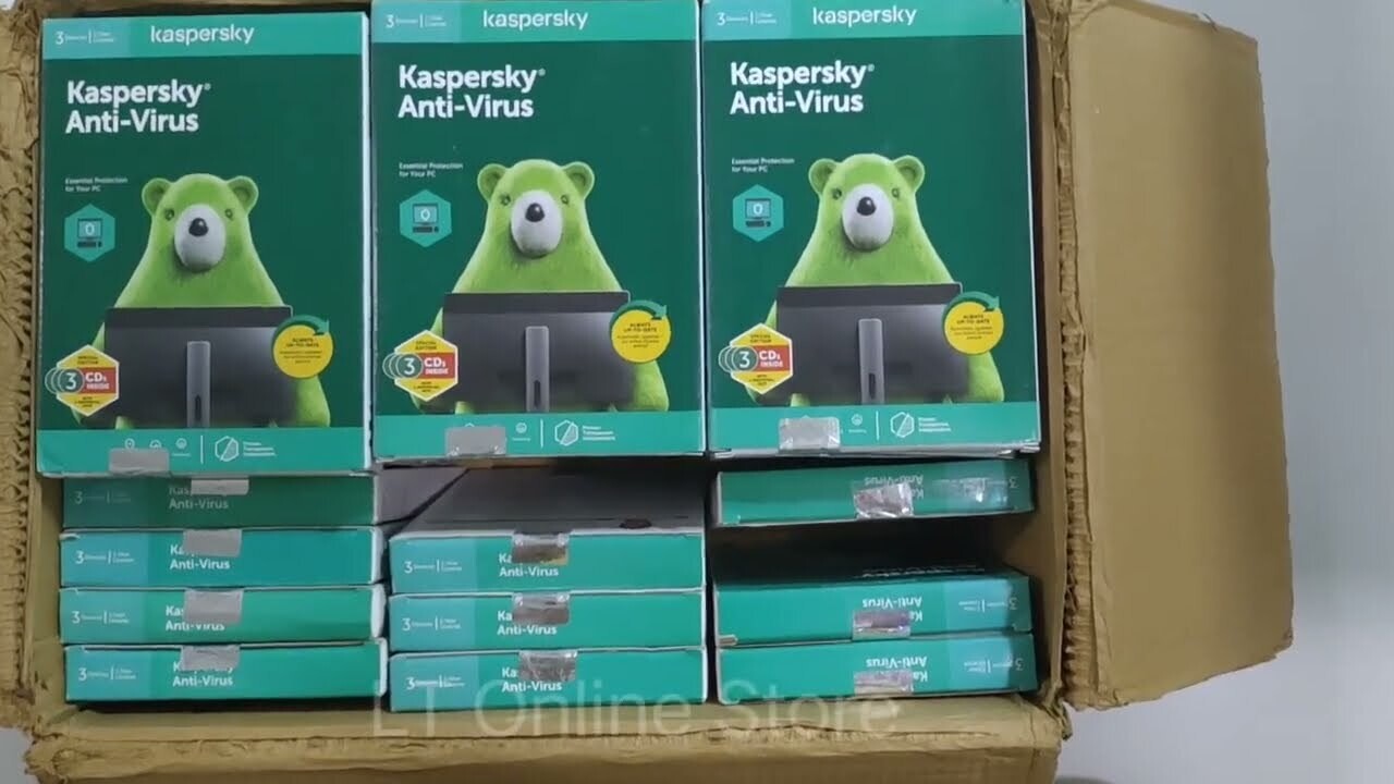 3 User, 1 Year, Kaspersky Antivirus Security (Single Key)