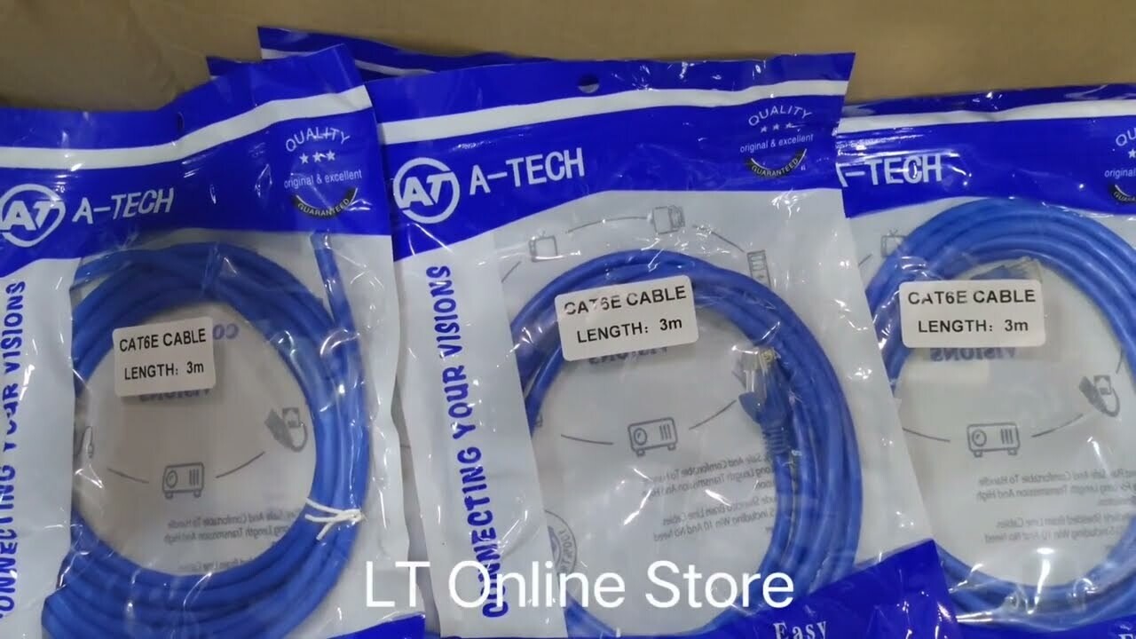 3mtr Cat-6 Patch Cord Lan Cable 3mtr Cat-6 Patch Cord Lan Cable