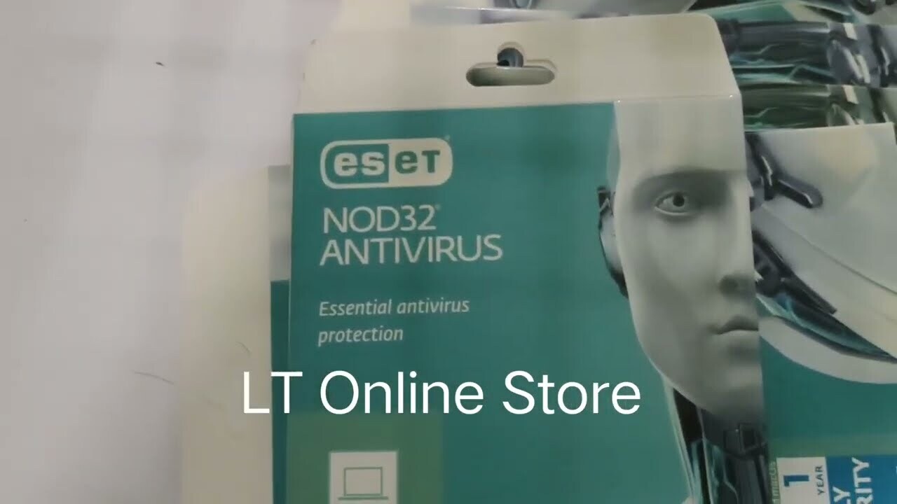 New, 5 User, 1 Year, Eset Antivirus, NOD32, Family Pack