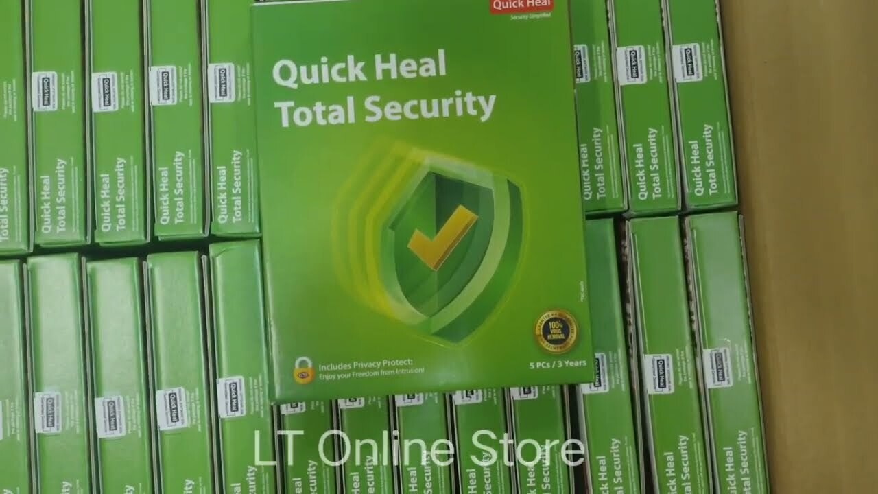 New, 5 User, 3 Year, Quick Heal Total Security