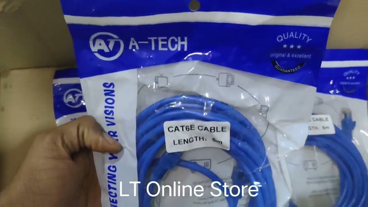 5mtr Cat-6 Patch Cord Lan Cable 5mtr Cat-6 Patch Cord Lan Cable