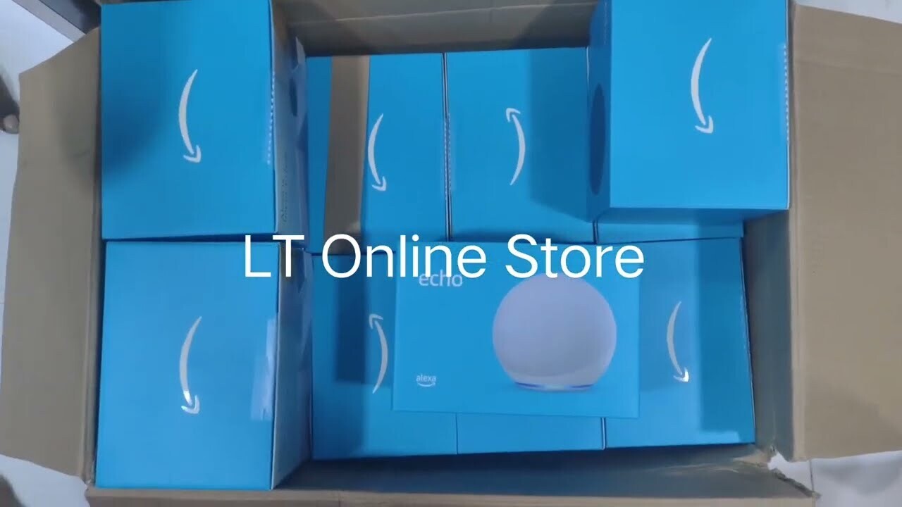 Amazon Echo 4th Gen, Alexa Smart Speaker with Dolby audio, White Amazon Echo 4th Gen, Alexa Smart Speaker with Dolby audio, White