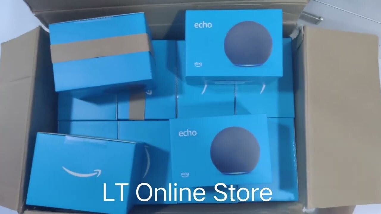 Amazon Echo 4th Gen, Alexa Smart Speaker with Dolby audio, Black Amazon Echo 4th Gen, Alexa Smart Speaker with Dolby audio, Black