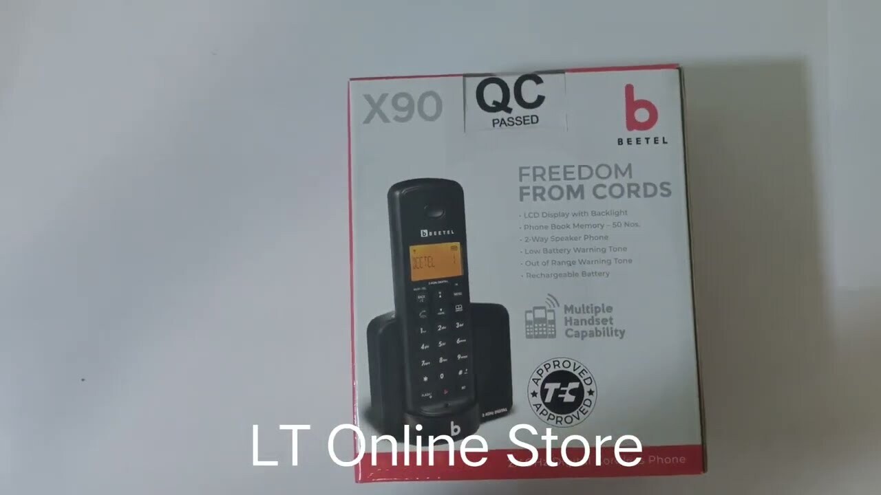 Beetel X90 Cordless Landline Phone Beetel X90 Cordless Landline Phone