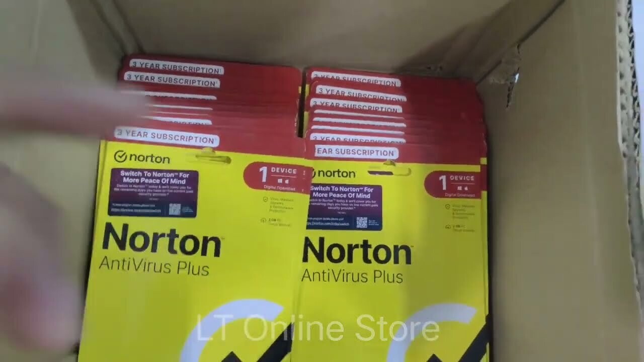 3 User, 3 Year, Norton Antivirus Plus