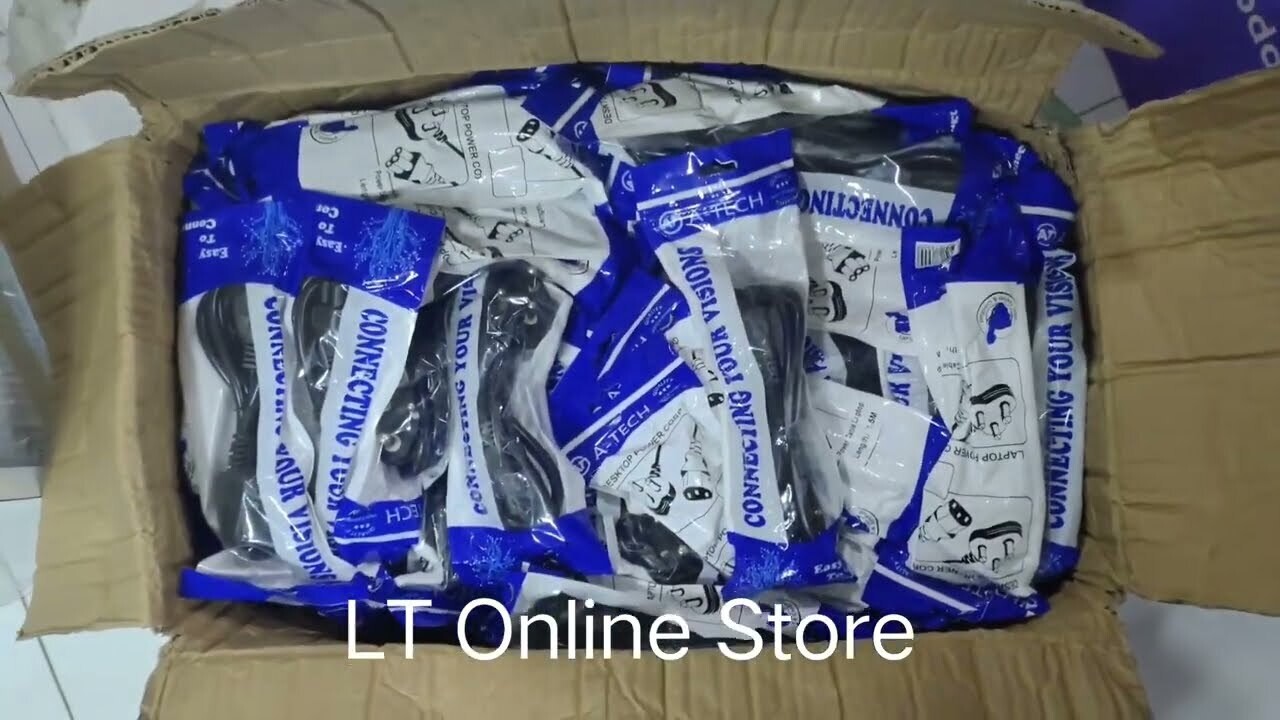 1.2 mtr 3 pin Laptop Power Cord Cable