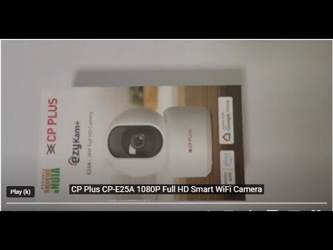CP Plus CP-E25A 1080P Full HD Smart WiFi Camera CP Plus CP-E25A 1080P Full HD Smart WiFi Camera