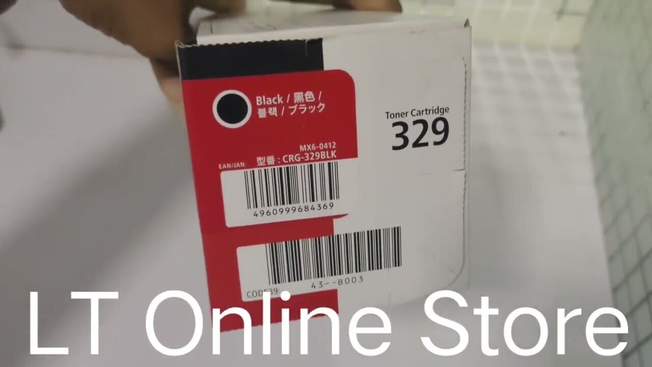 Canon 329 Black Toner Cartridge