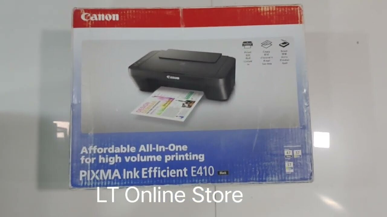 Canon E410 Color All in One Inkjet Printer