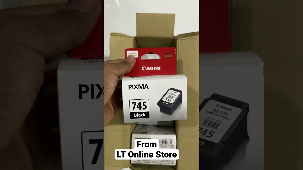 Canon Pixma 745 Black ( Medium ) Ink Cartridge (8ml) Canon Pixma 745 Black ( Medium ) Ink Cartridge (8ml)