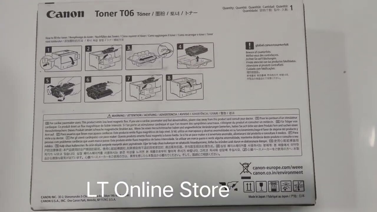 Canon T06 Black Toner Cartridge