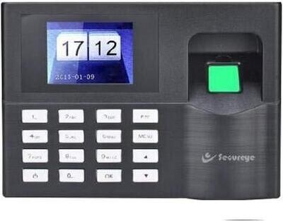 Secureye S-B8CB Hybrid Biometric Fingerprint Time Attendance Device
