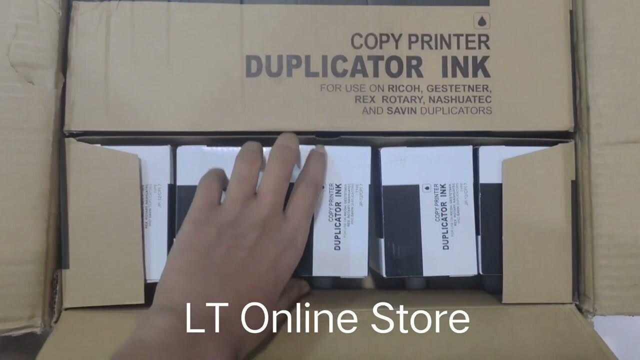Copy Printer Ink CPI-7 Digital Duplicator Black Ink Copy Printer Ink CPI-7 Digital Duplicator Black Ink