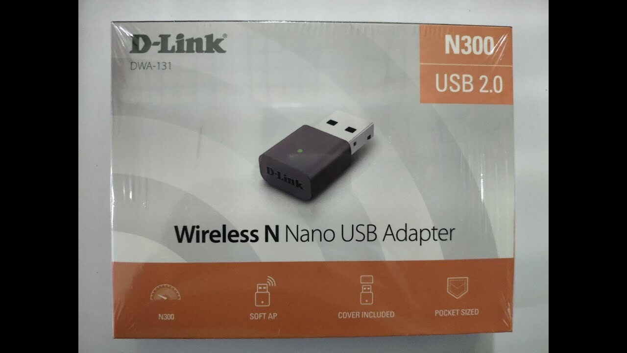 D-Link 300mbps WiFi USB Adapter (DWA-131)