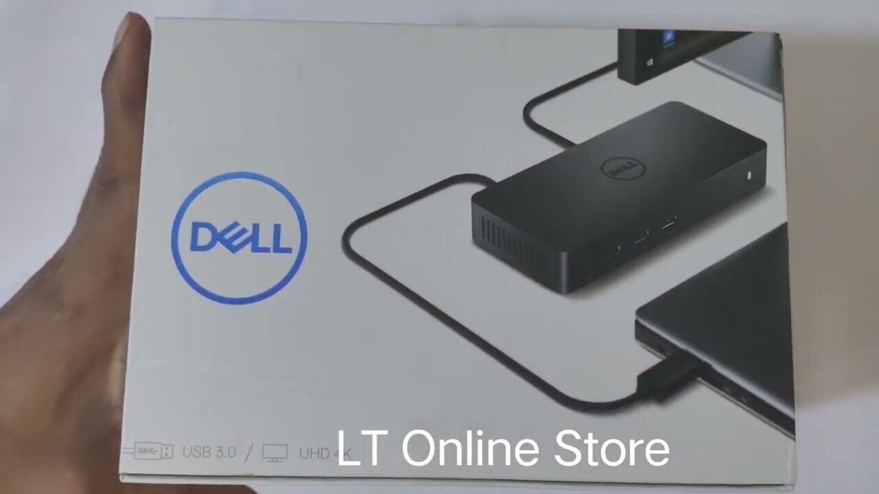 Dell D3100 USB 3.0 Ultra HD Triple Video Docking Station