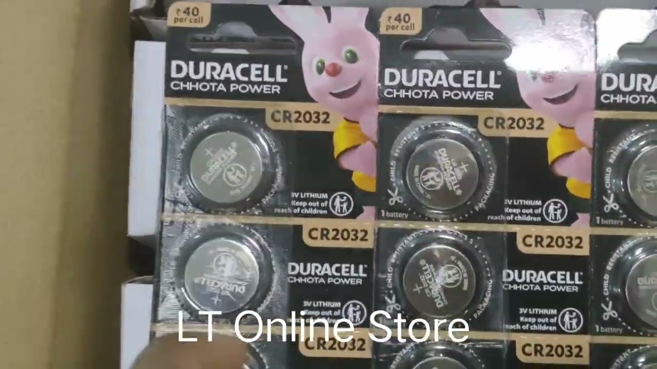 Duracell CR2032 Chhota Power Coins, 5-Battery – Rs.90 – LT Online