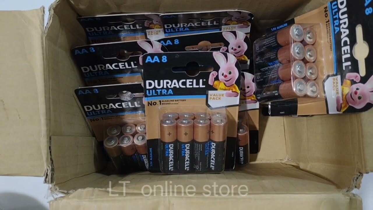 Duracell Ultra AA, 8 Batteries