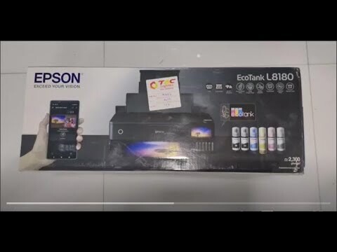 Epson EcoTank L8180 Multifunction A3+ InkTank Photo Printer