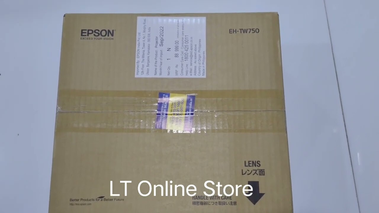 Epson Home TW750 3LCD 1080p Projector Epson Home TW750 3LCD 1080p Projector
