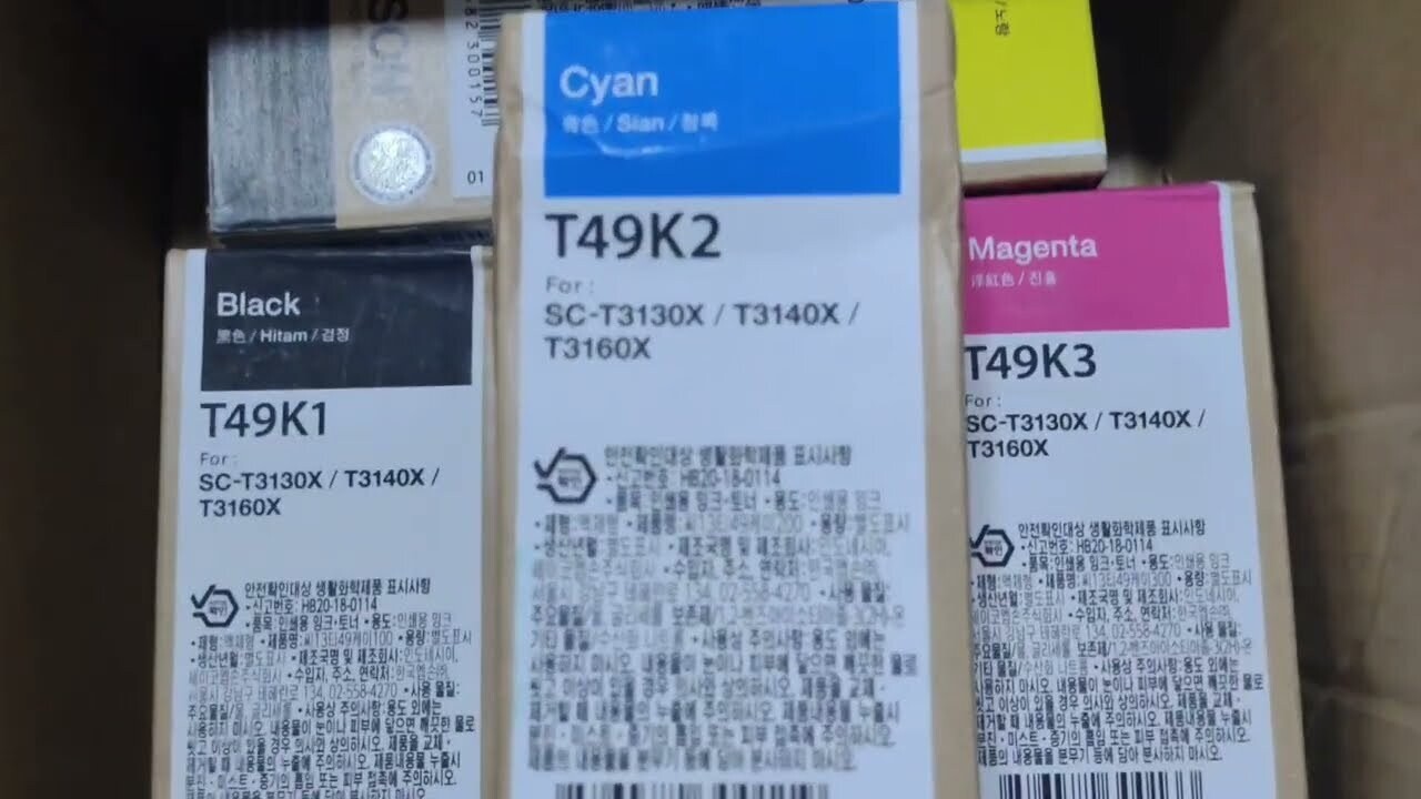 Epson T49K2 Cyan Genuine Ink bottle Epson T49K2 Cyan Genuine Ink bottle