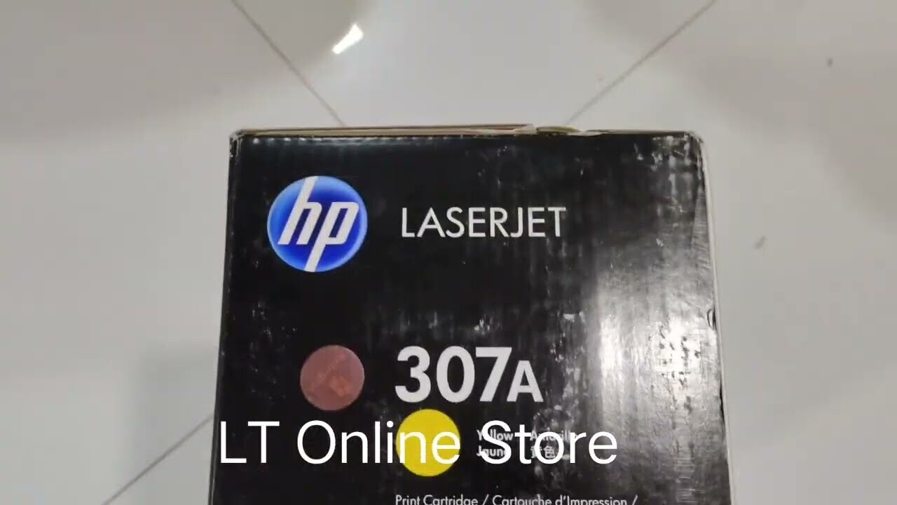 HP CE742A 307A Yellow Toner Cartridge
