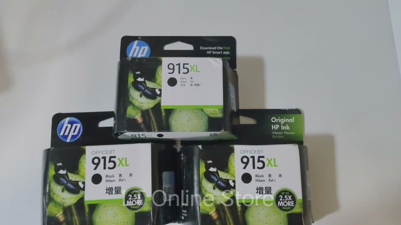 HP Officejet 915XL Black Ink Cartridge (3YM22AA) HP Officejet 915XL Black Ink Cartridge (3YM22AA)