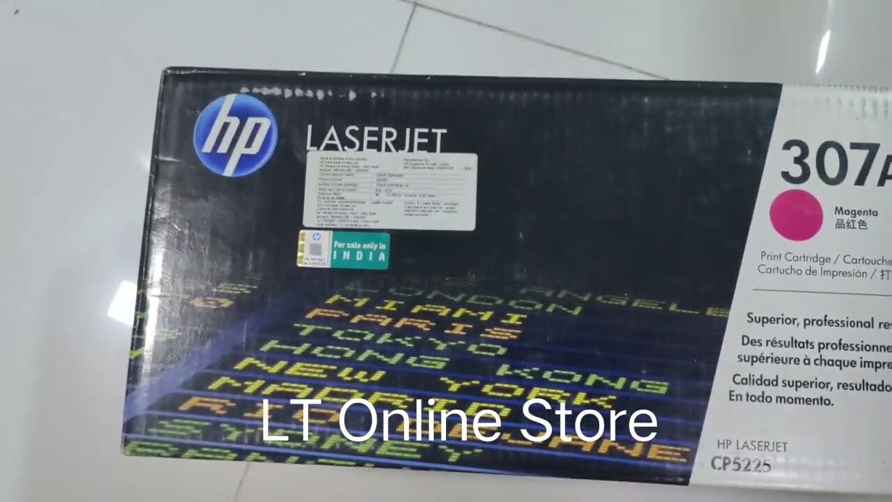 HP CE743A 307A Magenta Toner Cartridge