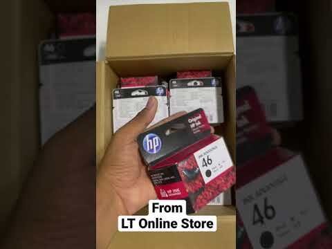 Original HP 46 Black Ink Cartridge