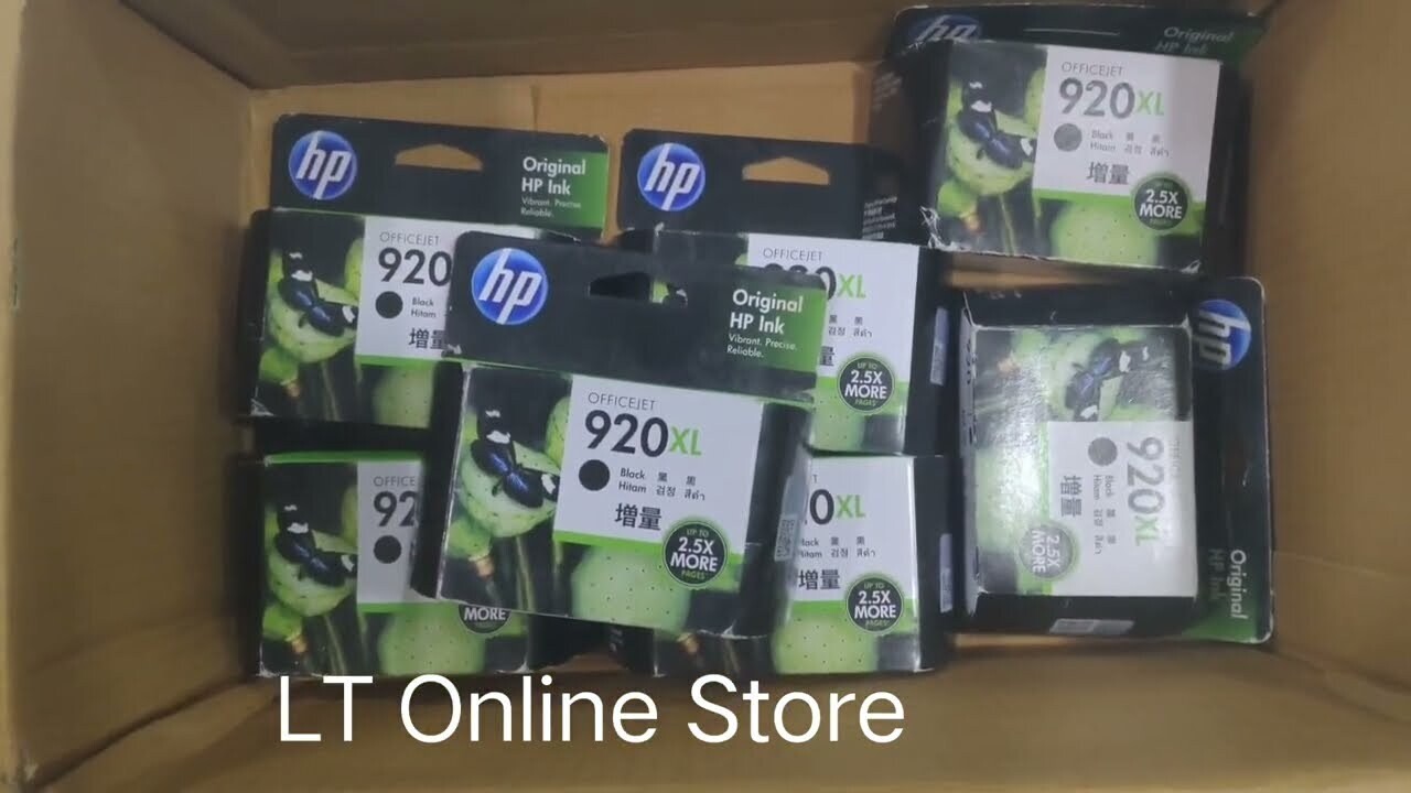 HP Officejet 920xl Black Ink Cartridge (CD975AA)